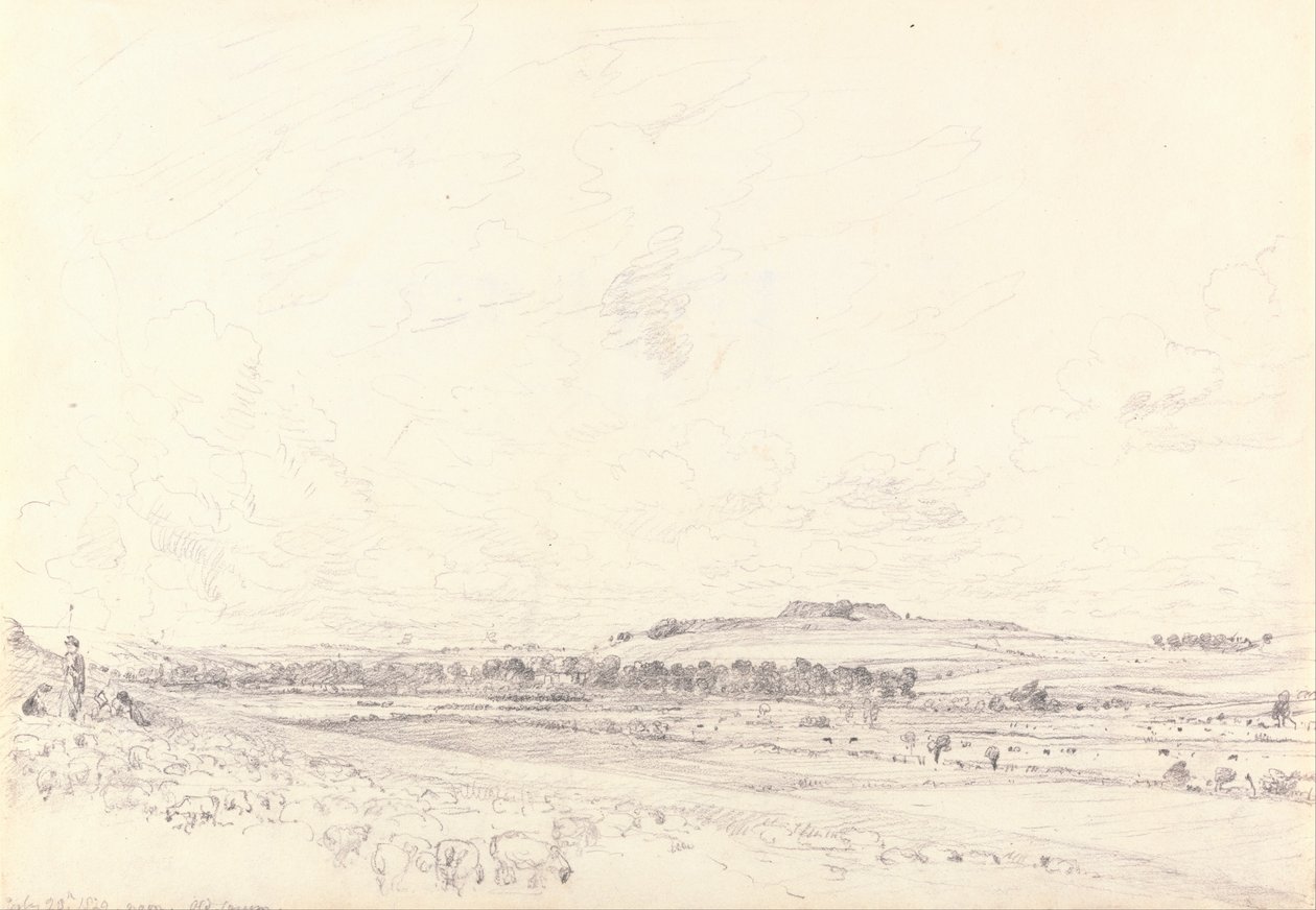 Stare Sarum w południe autorstwa John Constable