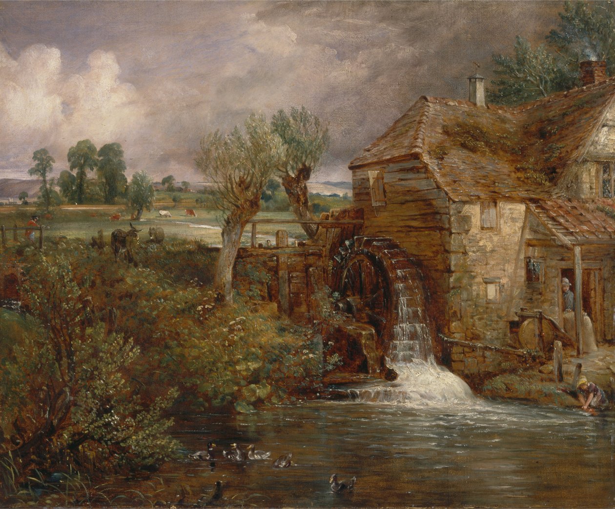 Parham Mill, Gillingham autorstwa John Constable