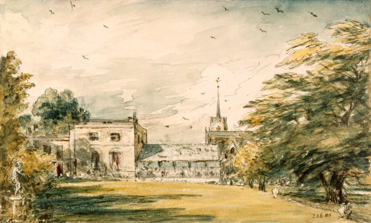 Pitt Place, Epsom autorstwa John Constable