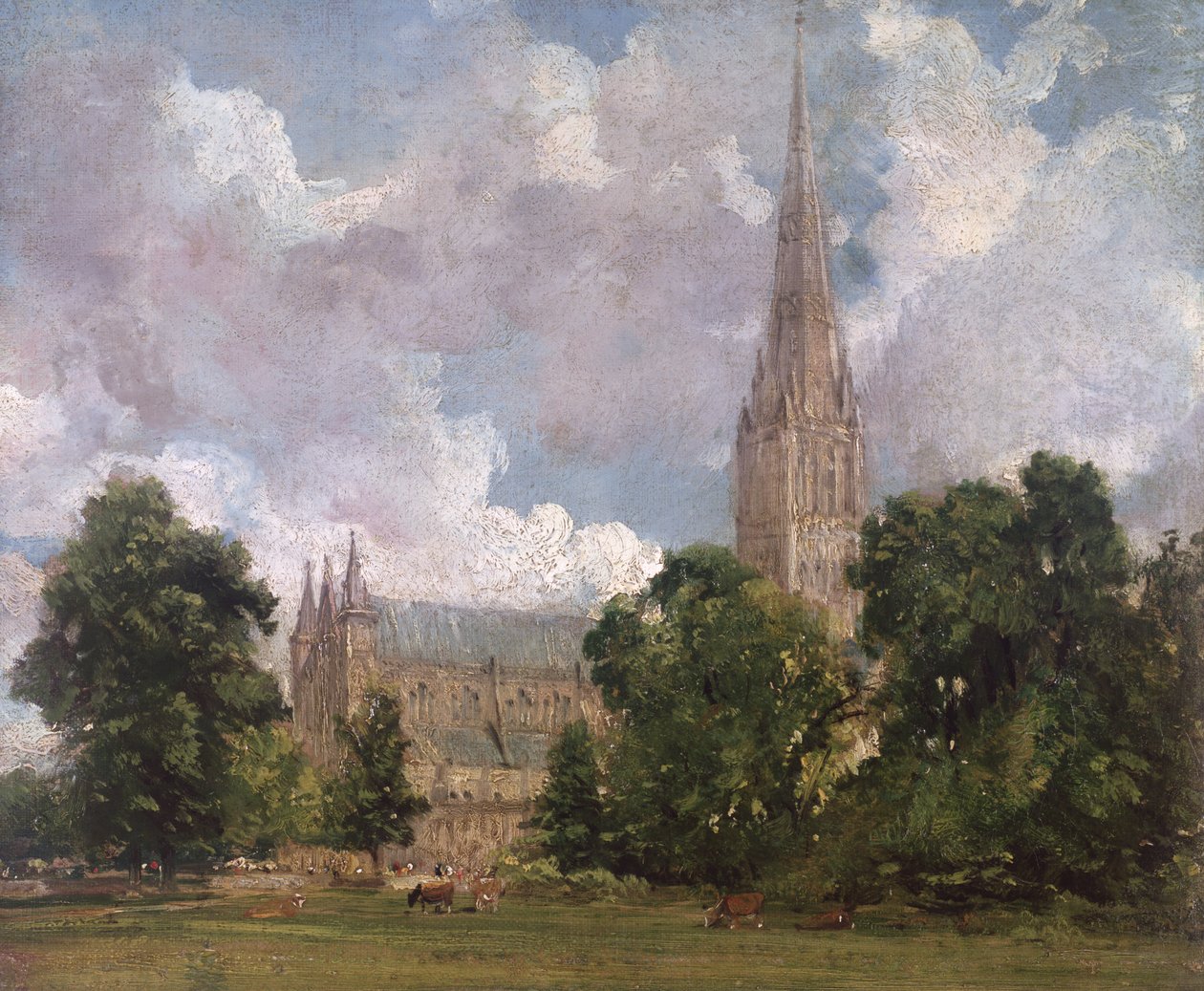 Katedra Salisbury od południowego zachodu autorstwa John Constable