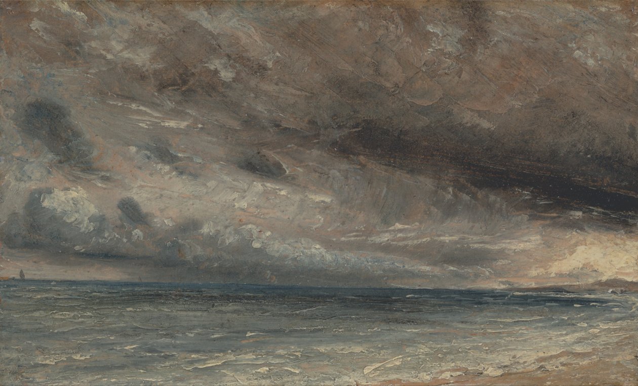 Burzowe Morze, Brighton autorstwa John Constable