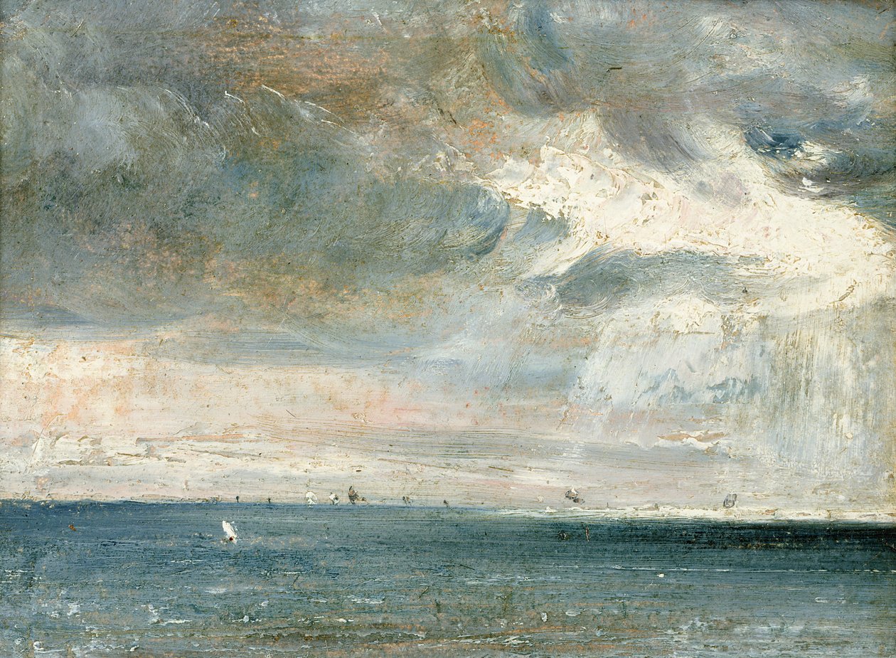 Study of Sea and Sky (Burza na południowym wybrzeżu) autorstwa John Constable