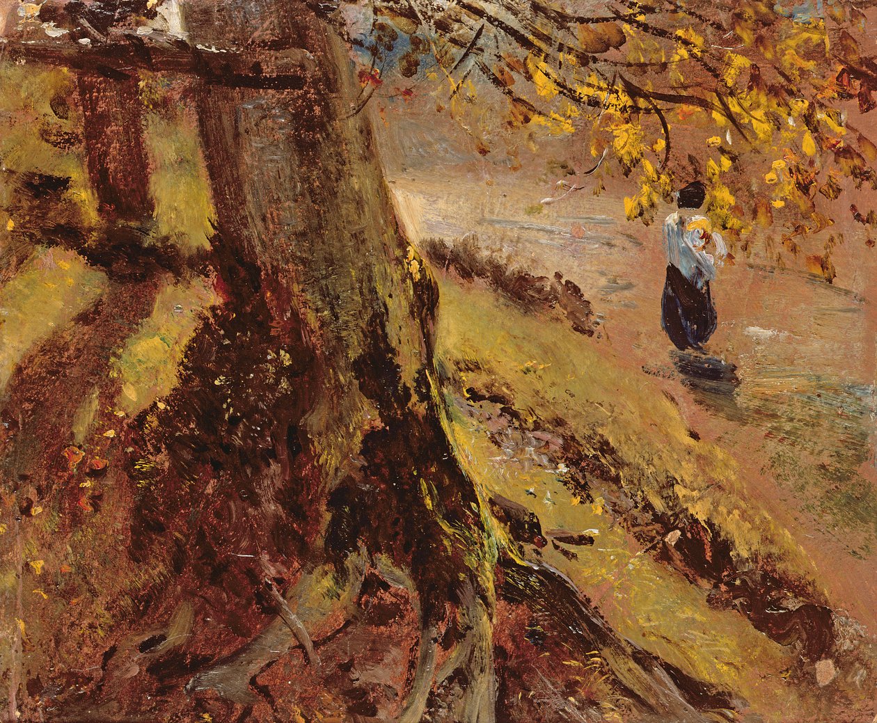 Badanie pni drzew autorstwa John Constable