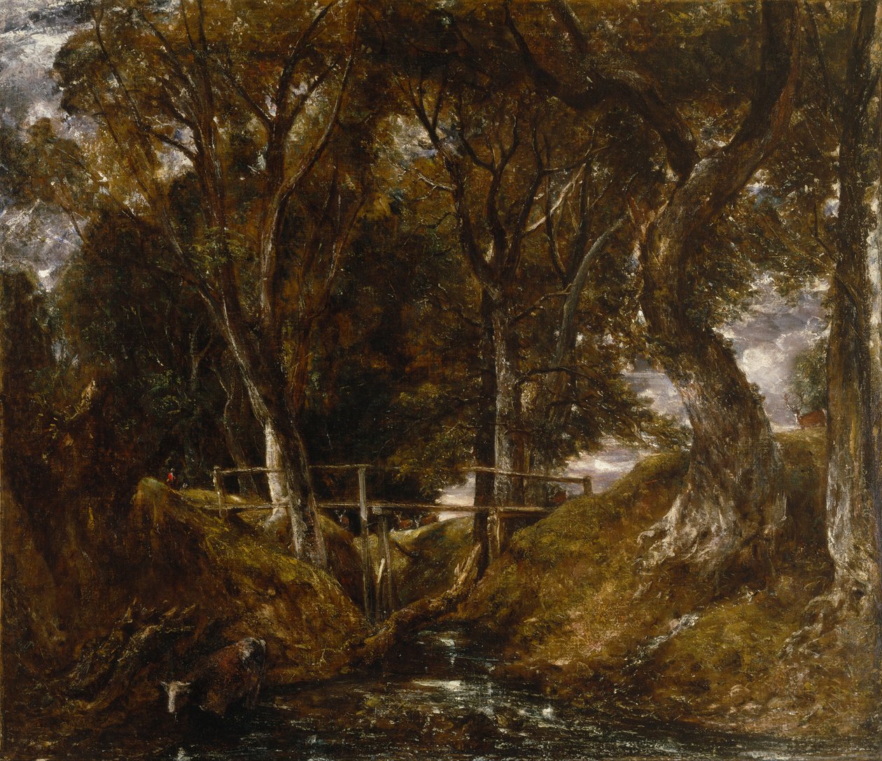 Dell w Helmingham Park autorstwa John Constable