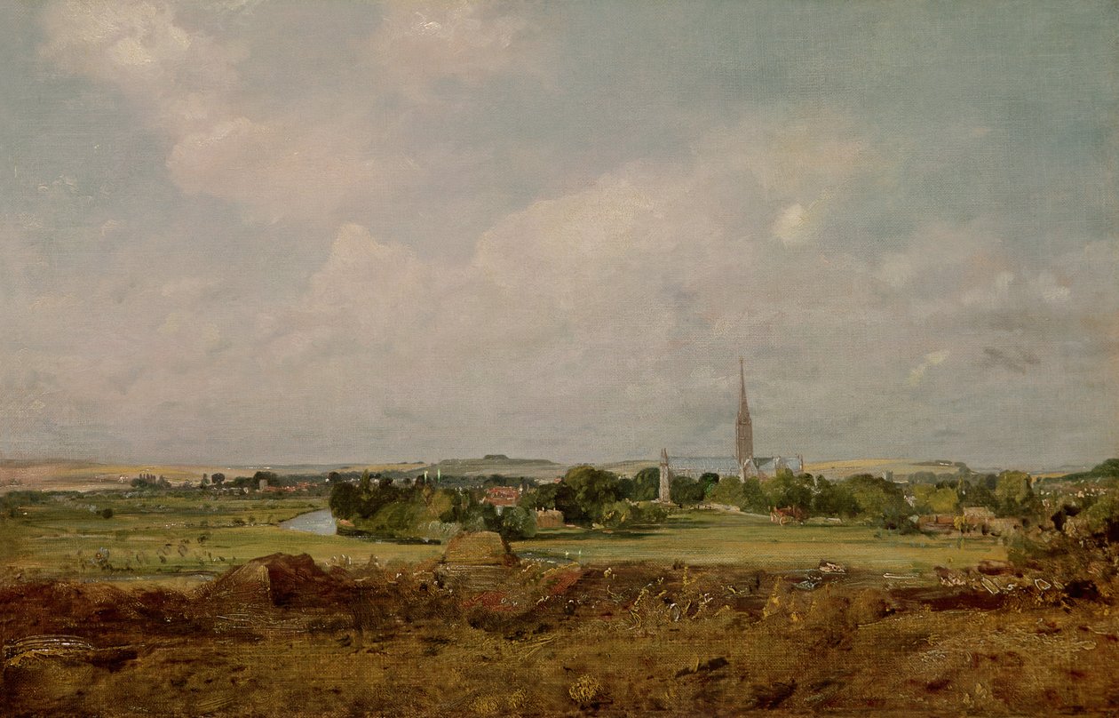 Widok na Salisbury autorstwa John Constable