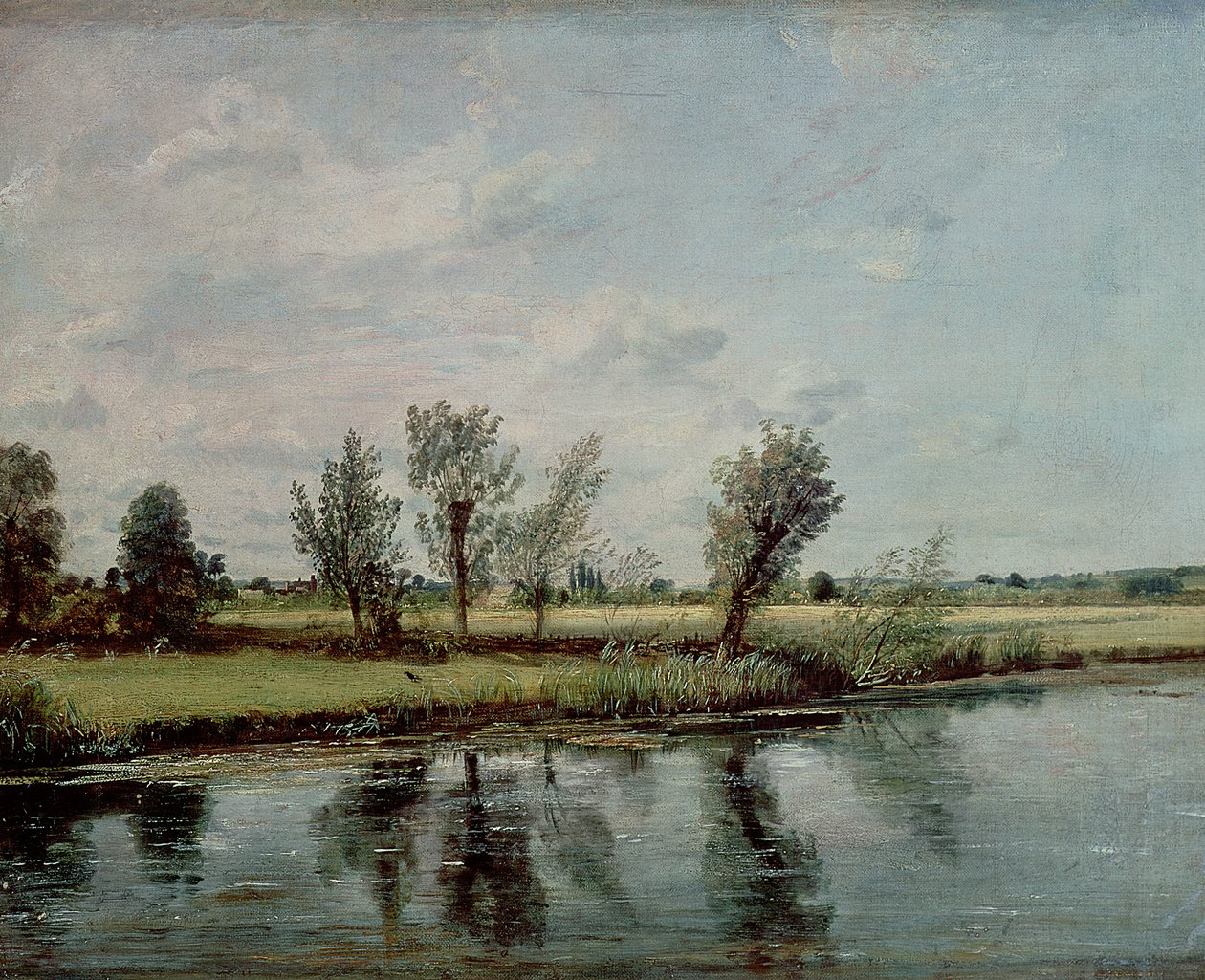 Wodne Łąki koło Salisbury, ok. 1820 r. autorstwa John Constable