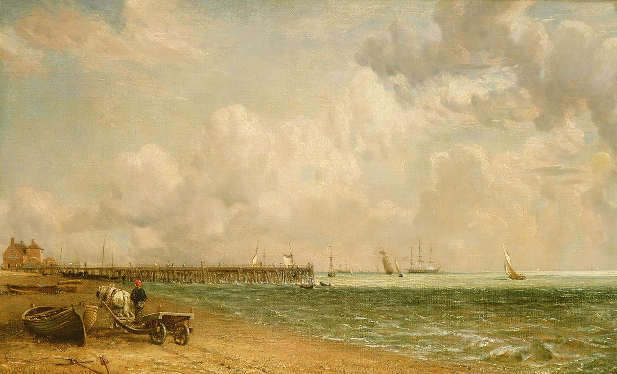 Nabrzeże Yarmouth autorstwa John Constable