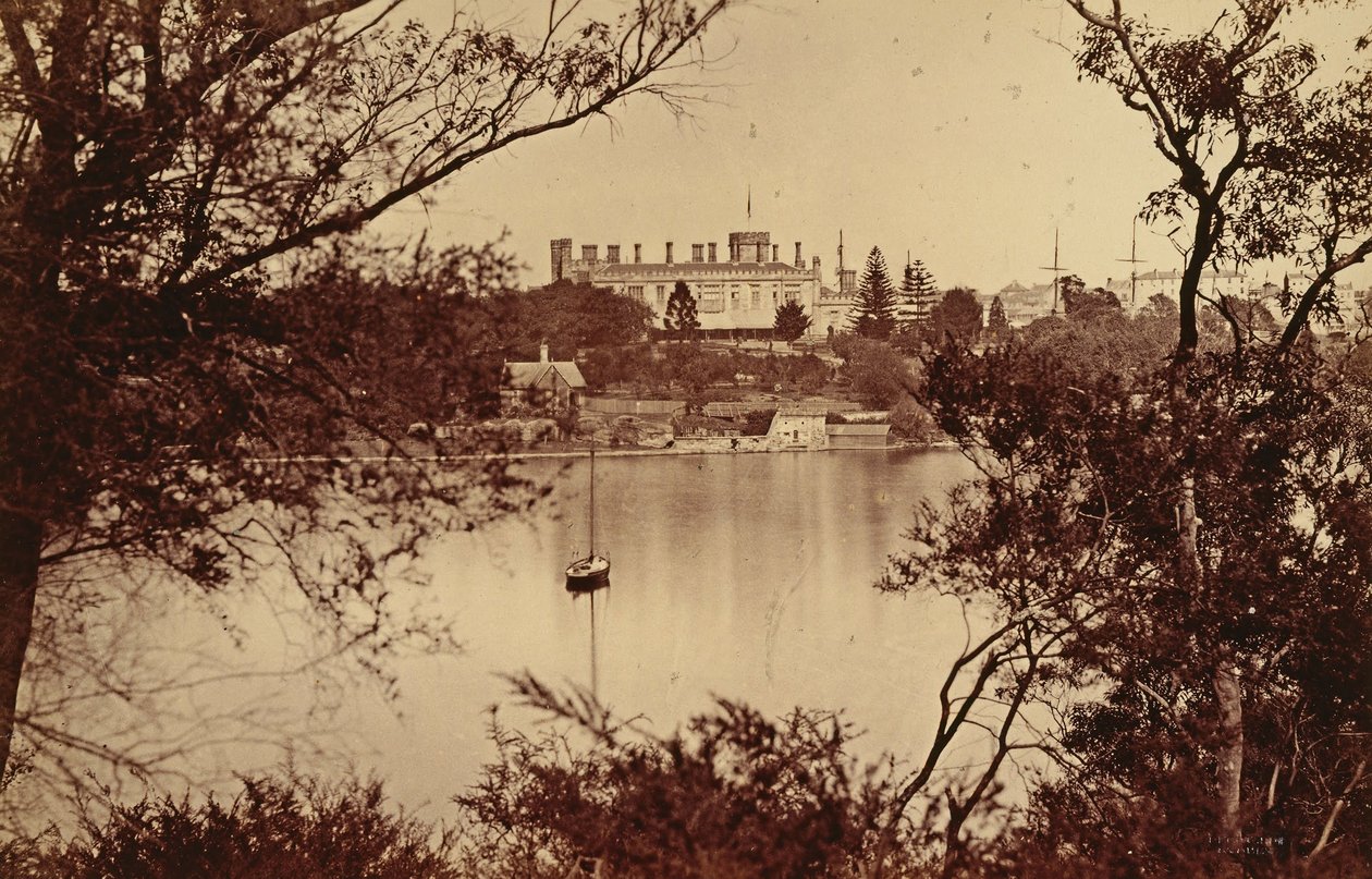 Dom rządowy, od Lady Macquaries Chair, SydneyWidoki fotograficzne na Sydney i okolice... autorstwa John Degotardi