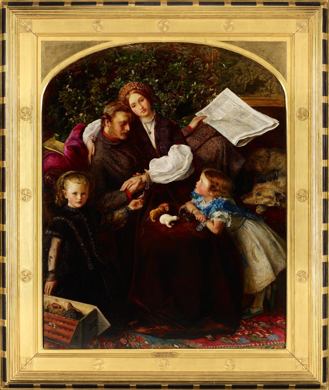 Pokój zawarty autorstwa John Everett Millais