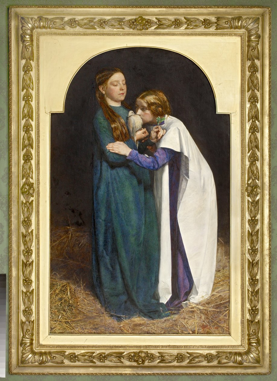 Powrót gołębia do arki, 1851 autorstwa John Everett Millais