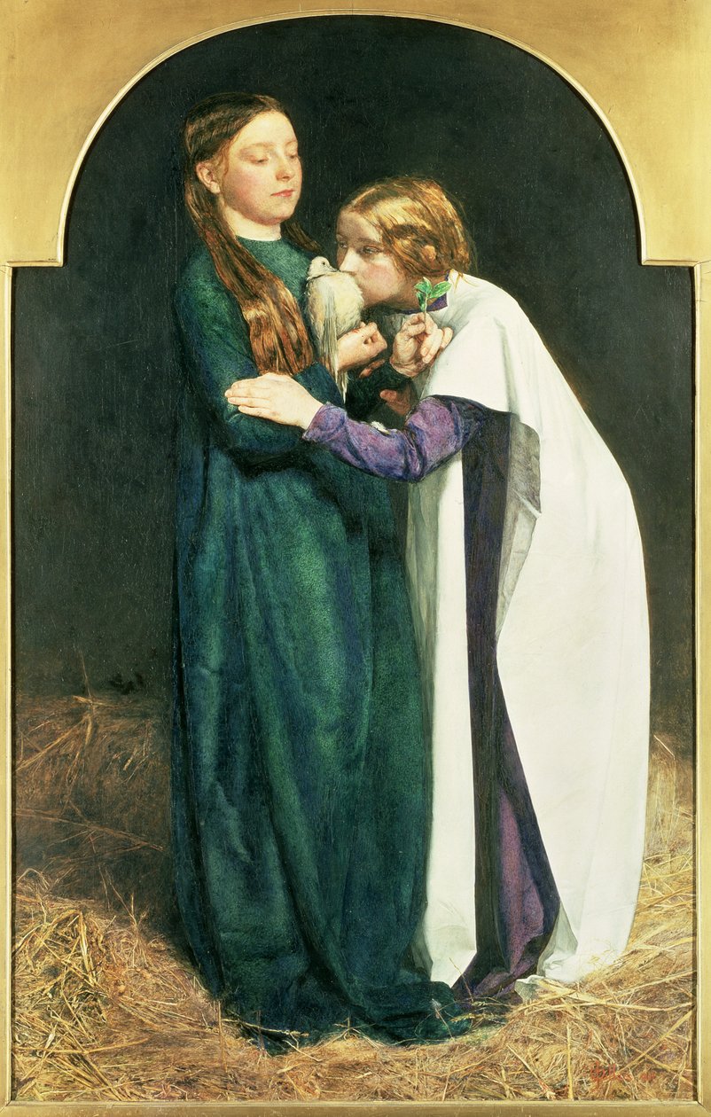 Powrót gołębia do arki, 1851 autorstwa John Everett Millais
