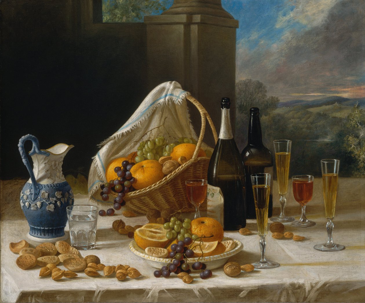 Lunch Martwa Natura autorstwa John F. Francis