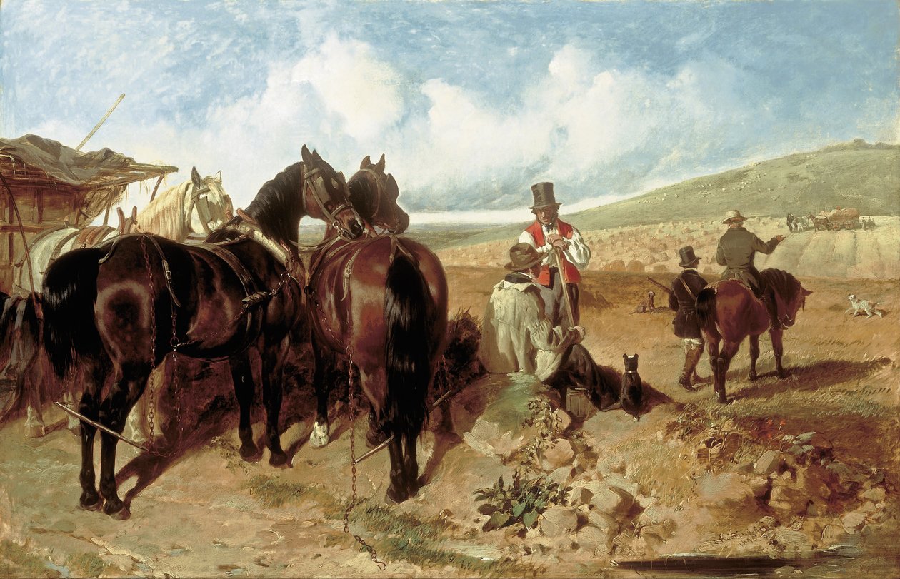 Jesień autorstwa John Frederick Herring Senior