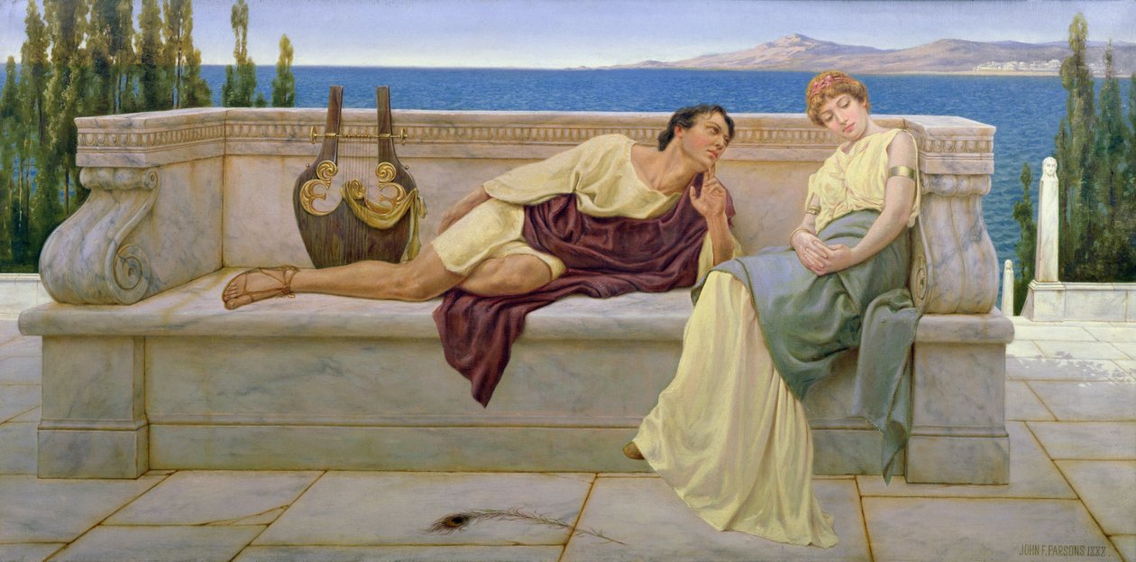 Świt miłości, 1888 autorstwa John Featherstone Parsons