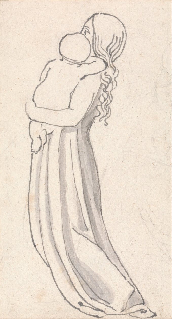 Kobiety niosące dziecko na rękach autorstwa John Flaxman