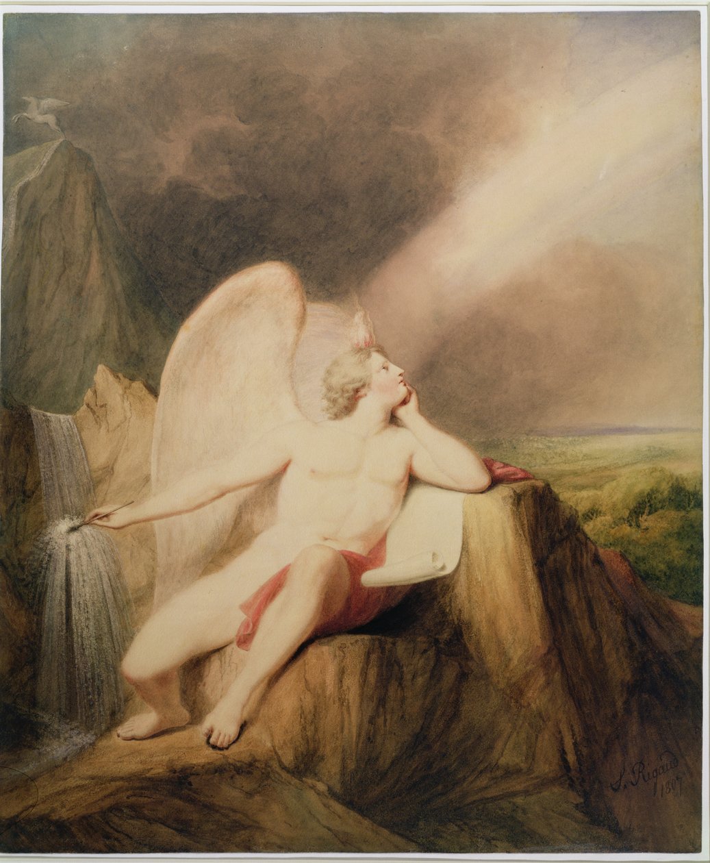 Sztuka Malowania, 1807 autorstwa John Francis Rigaud