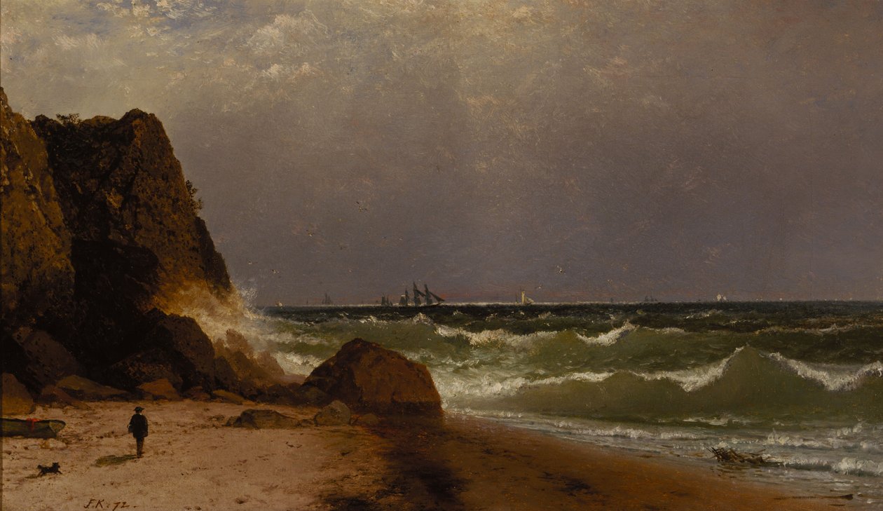 W pobliżu Newport, Rhode Island autorstwa John Frederick Kensett