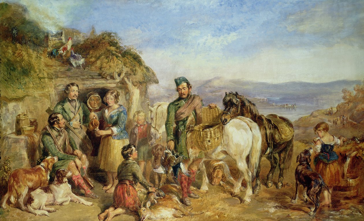 Powrót z sesji autorstwa John Frederick Tayler