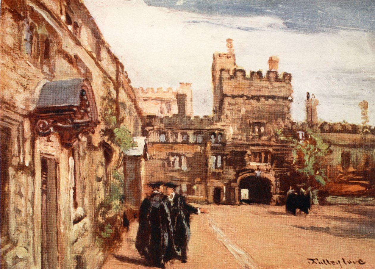Kolegium Jezusa, 1903 r. autorstwa John Fulleylove