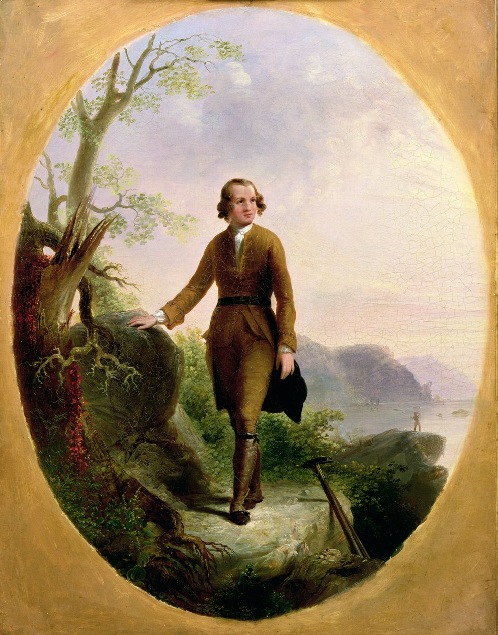 George Washington jako młody geodeta, 1841 autorstwa John Gadsby Chapman