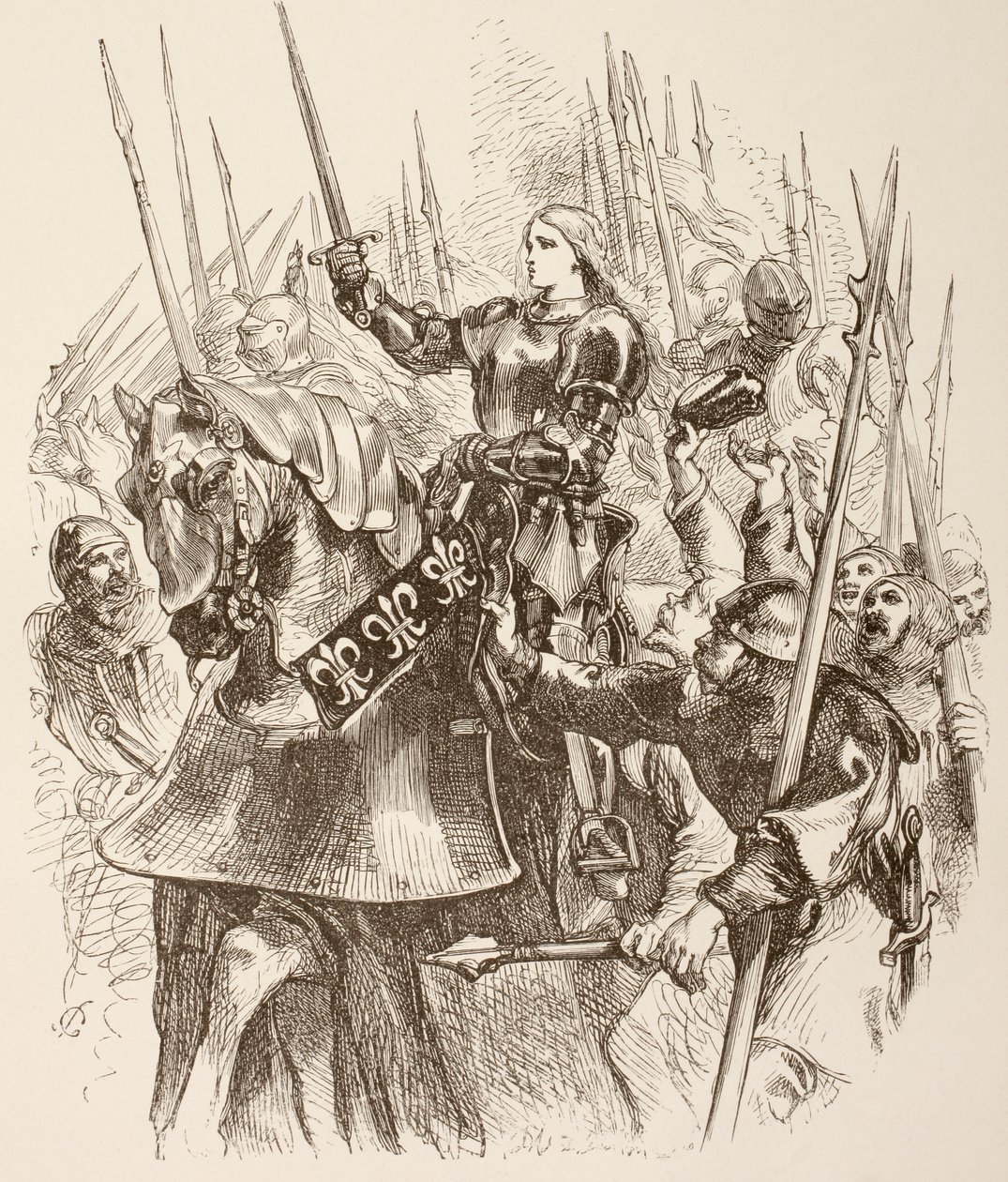 Жоан Дь Арк, 1890 он autorstwa John Gilbert