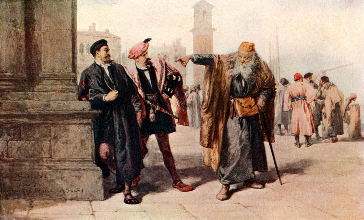SZEKSPIR - KUPIEC autorstwa John Gilbert
