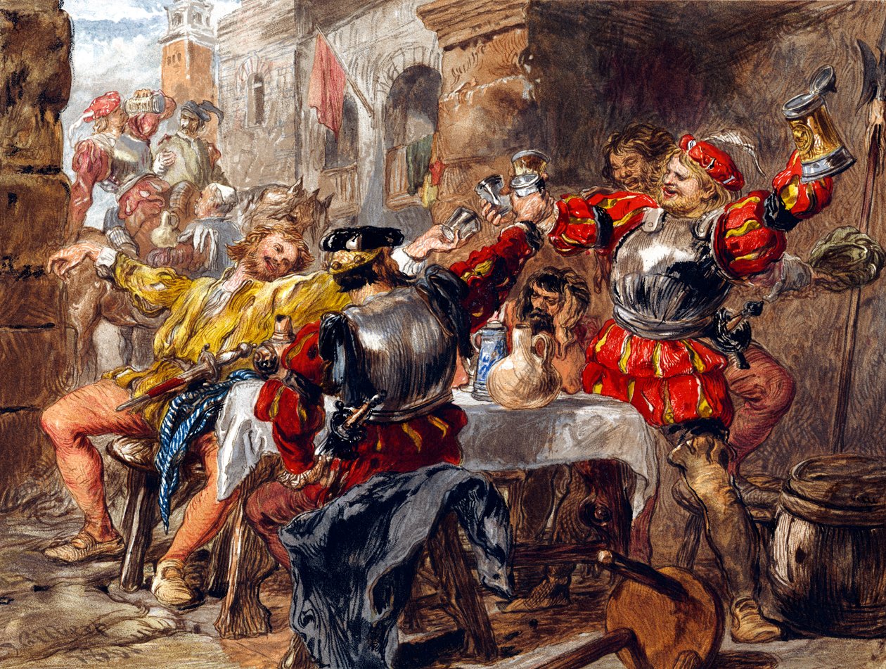 Sztuka Szekspira Otello autorstwa John Gilbert