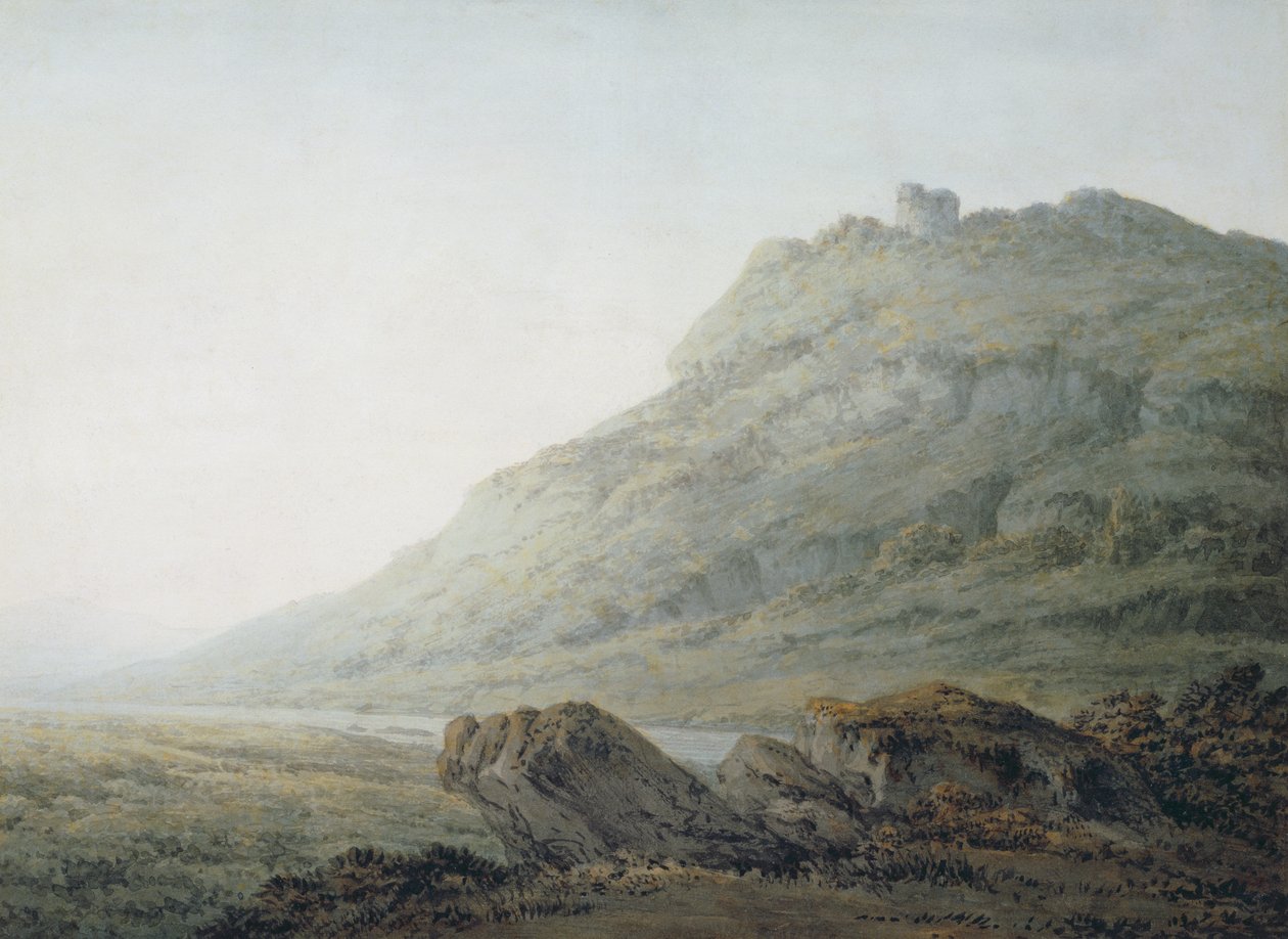 Szczyt w Castleton, Derbyshire autorstwa John Glover