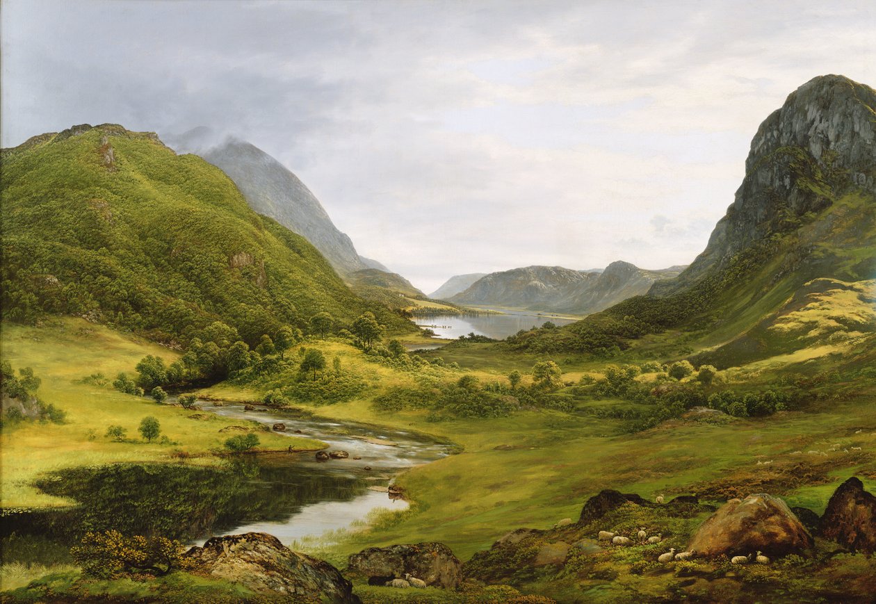 Thirlmere (olej) autorstwa John Glover