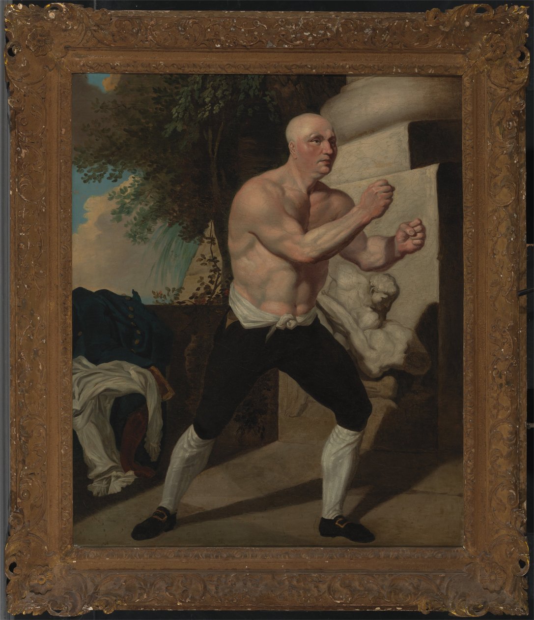 Jack Broughton, bokser autorstwa John Hamilton Mortimer