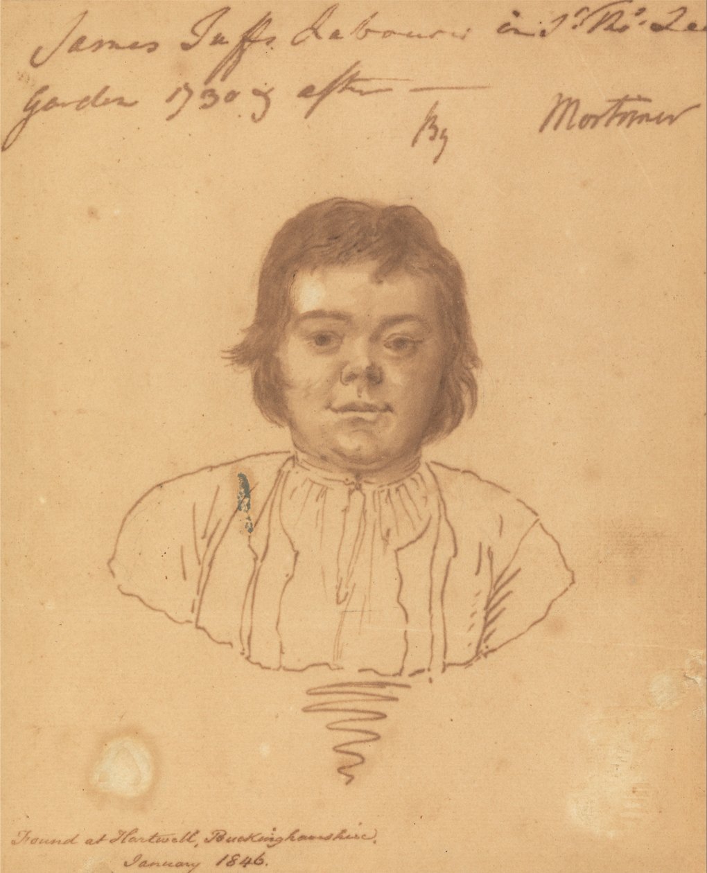 Portret Jamesa Tuffsa autorstwa John Hamilton Mortimer