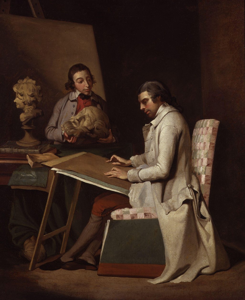 Autoportret autorstwa John Hamilton Mortimer