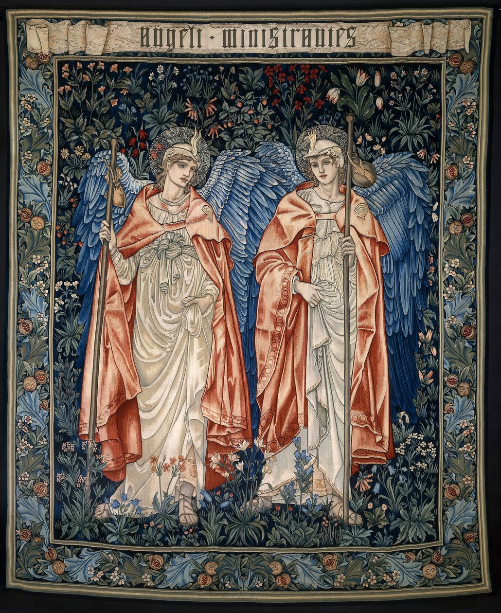 Służące Anioły autorstwa John Henry Dearle