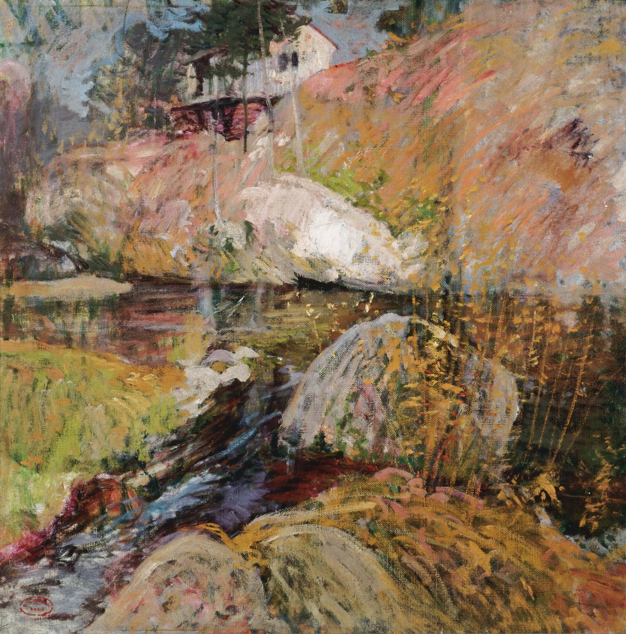 Moje letnie studio autorstwa John Henry Twachtman