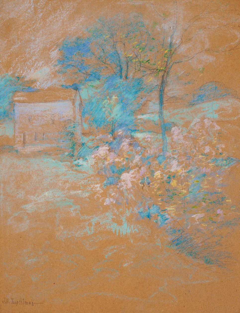 Wiosna autorstwa John Henry Twachtman