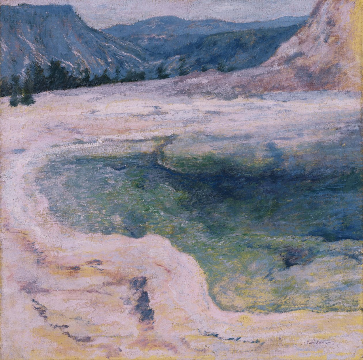 Szmaragdowy Basen autorstwa John Henry Twachtman
