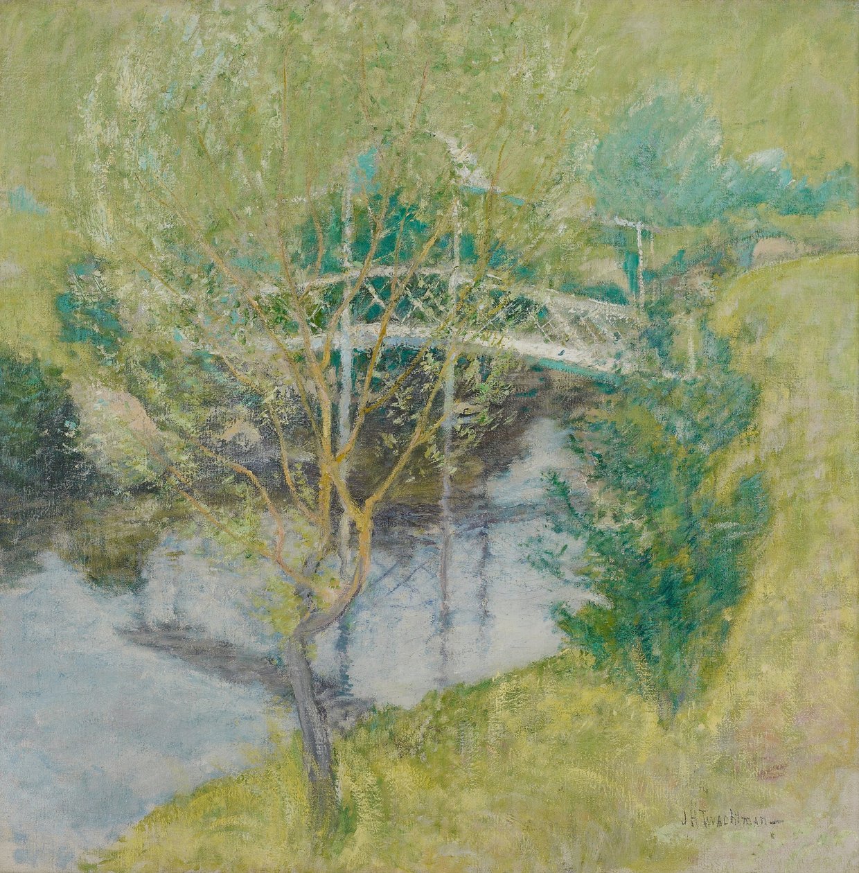 Biały Most autorstwa John Henry Twachtman