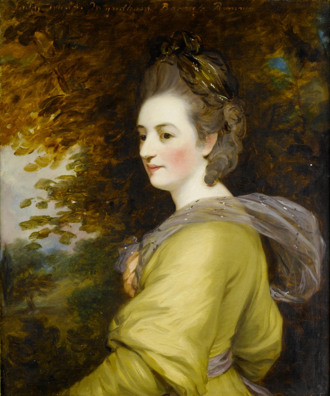 Lady Romney, Frances Wyndham autorstwa John Hoppner