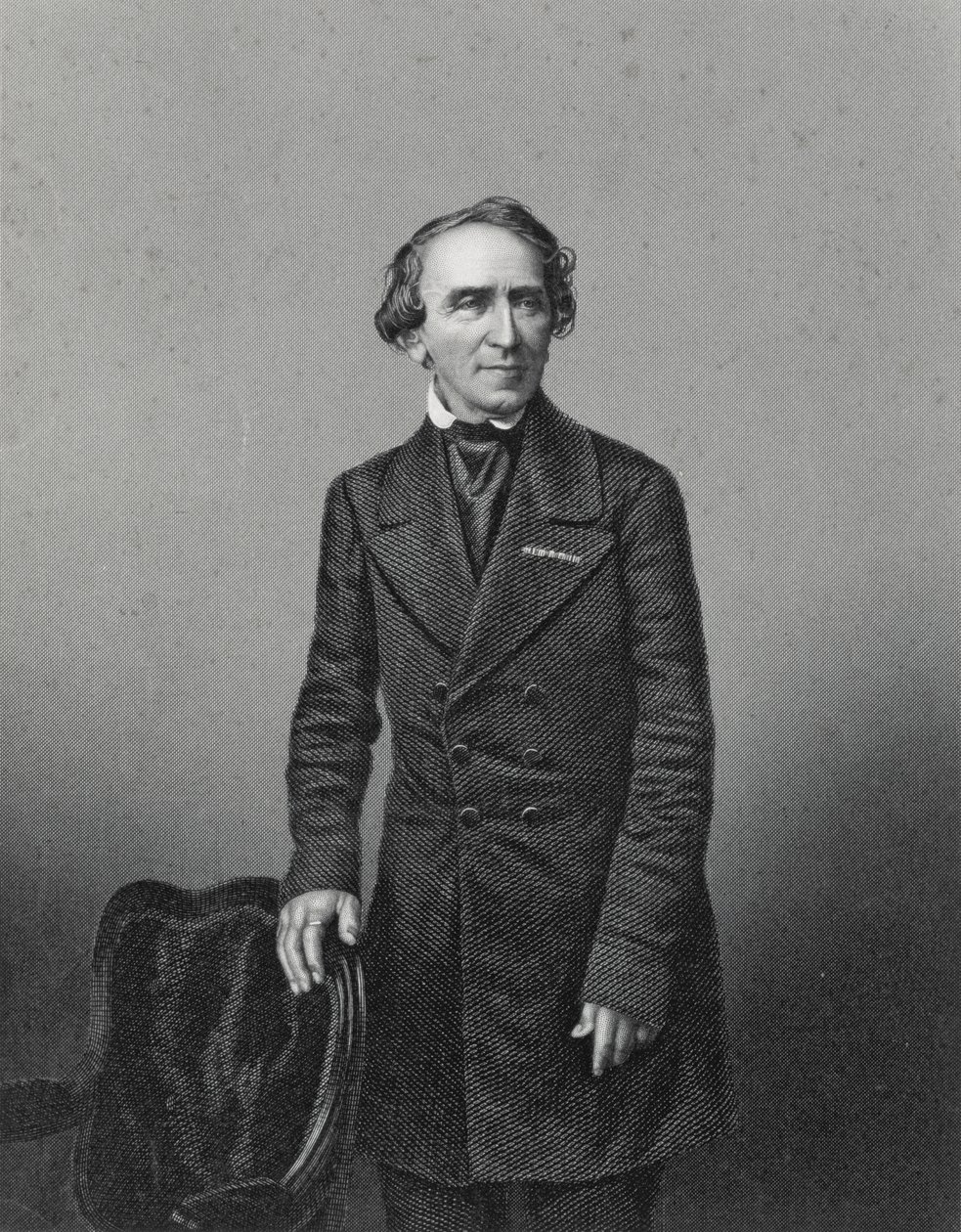 Giacomo Meyerbeer (1791-1864), wyryty przez D.J. Pounda na podstawie fotografii autorstwa John Jabez Edwin Paisley Mayall