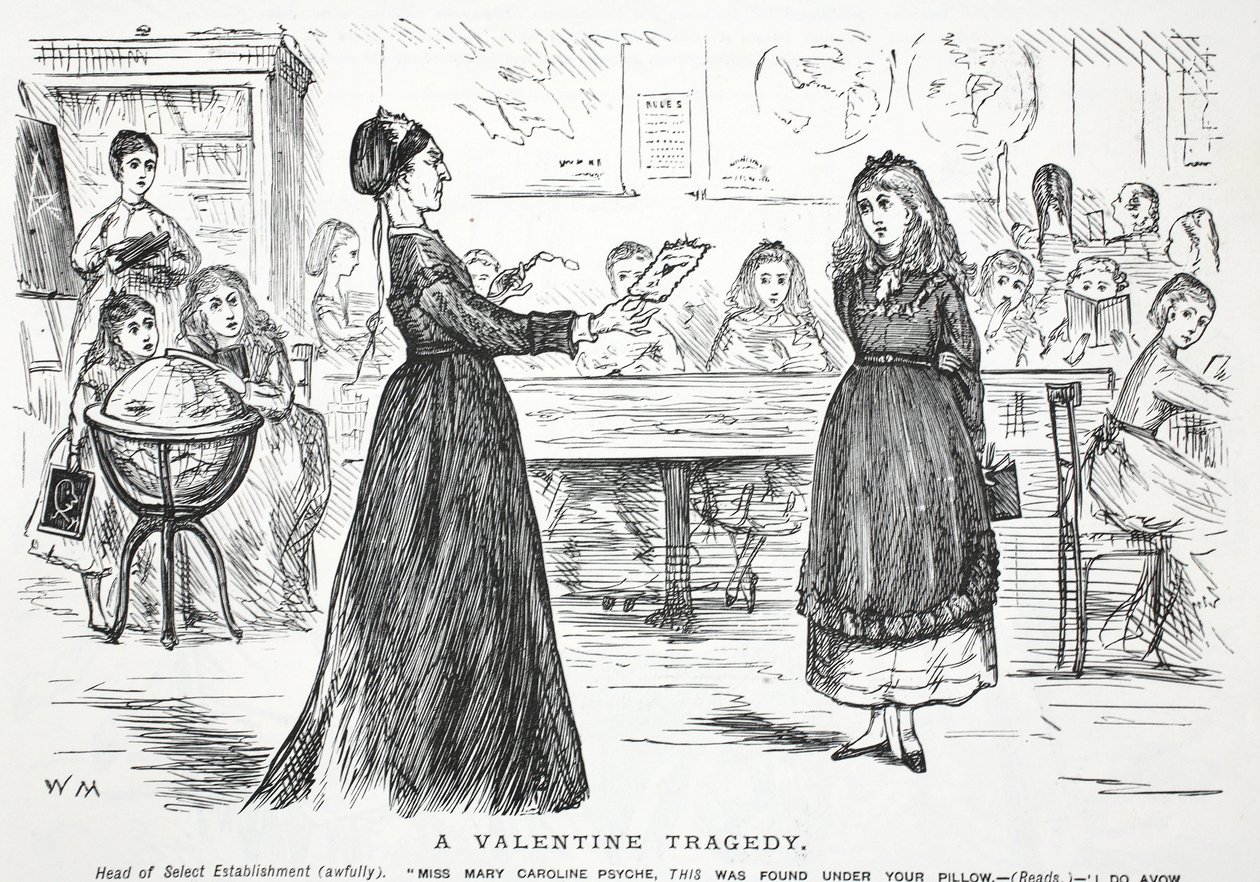 Tragedia Walentynkowa autorstwa John Leech