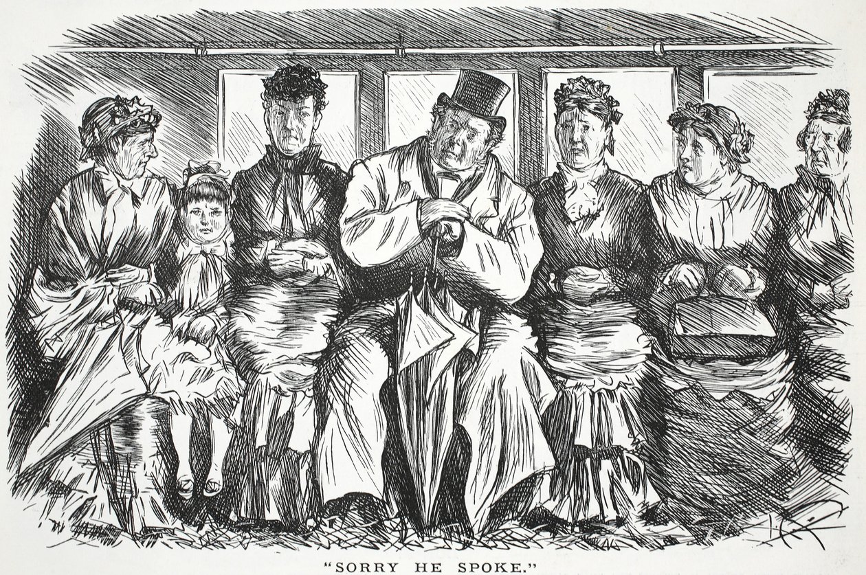 Przepraszam, że się odezwał autorstwa John Leech