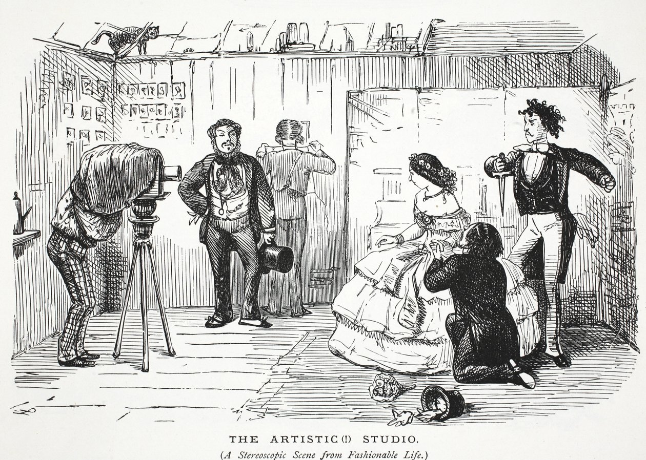 Pracownia Artystyczna (!) autorstwa John Leech