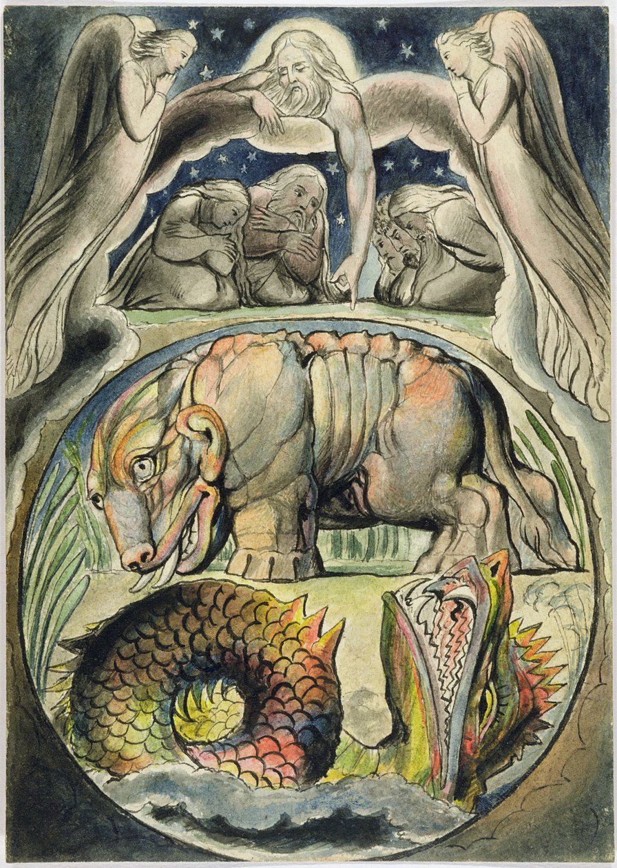 Behemot i Lewiatan, wg Williama Blake