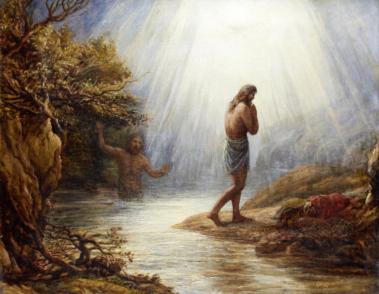 Św. Jan Chrzciciel autorstwa John Linnell
