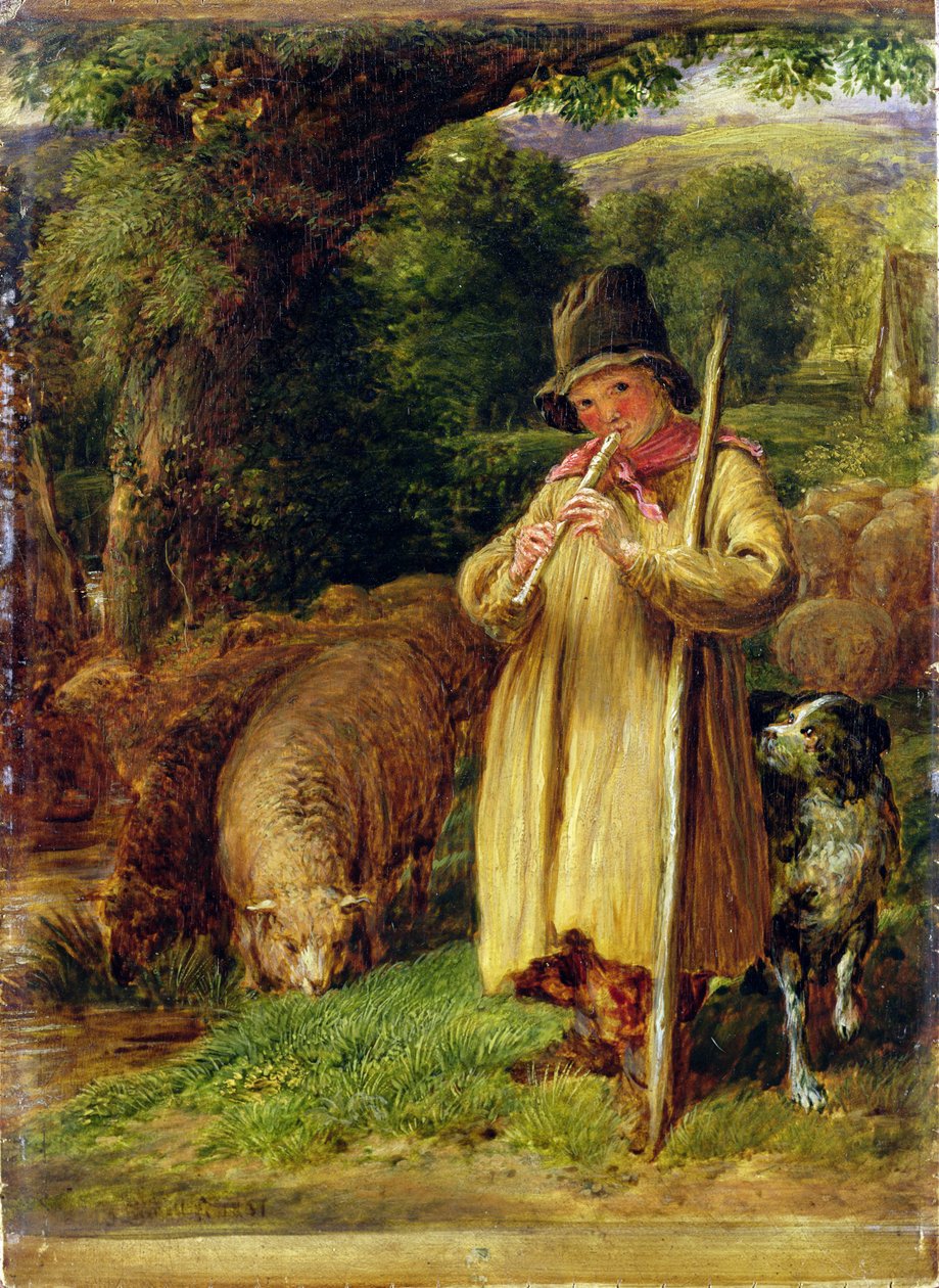 Pasterz, 1831 autorstwa John Linnell
