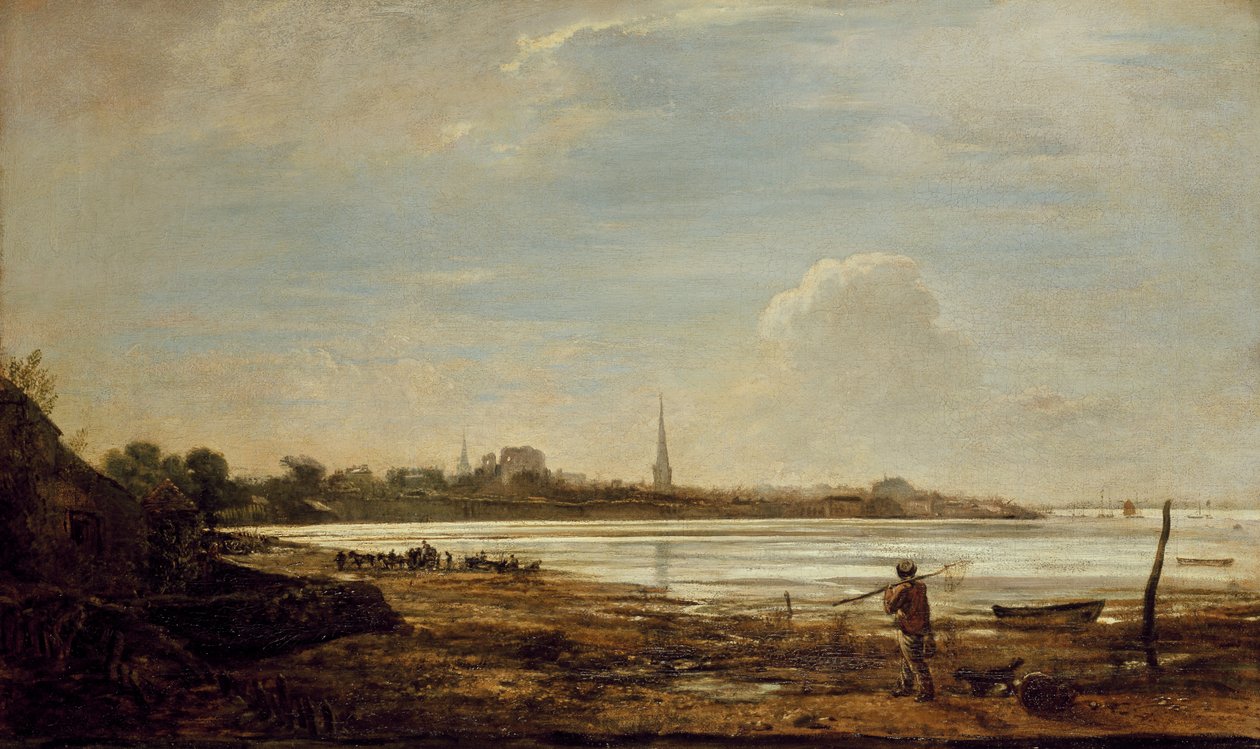Widok Southampton, 1819 autorstwa John Linnell