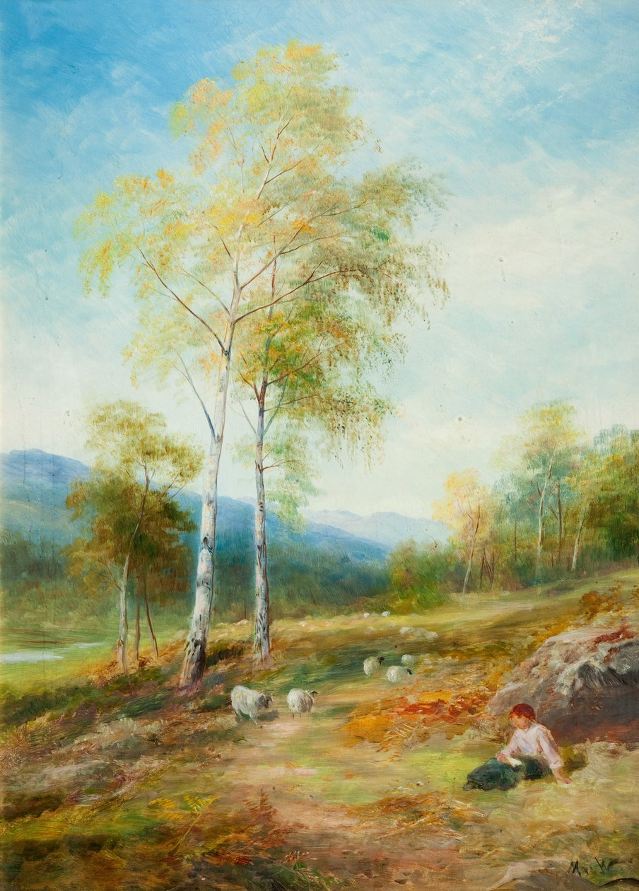 Jesień, Strathglass, Inverness-shire autorstwa John MacWhirter