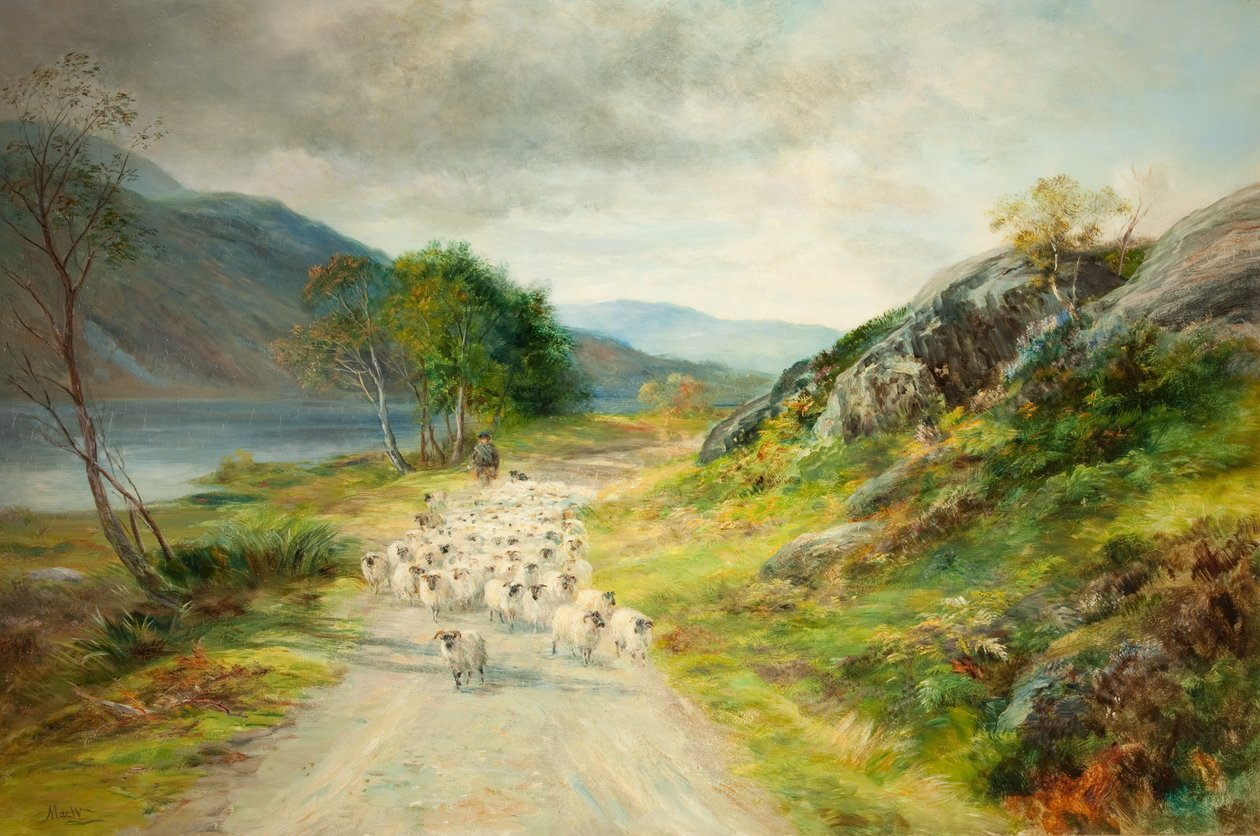 Góry Moidart autorstwa John MacWhirter