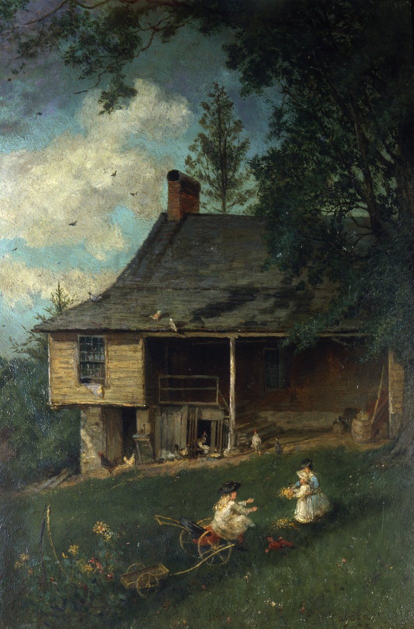 Pierwsze studio Thomasa Colesa, 1881 r. autorstwa John Mackie Falconer