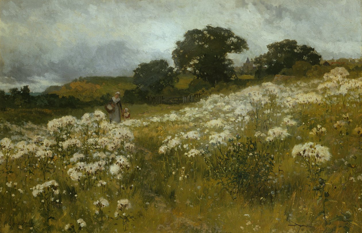 Przez pola autorstwa John Mallord Bromley